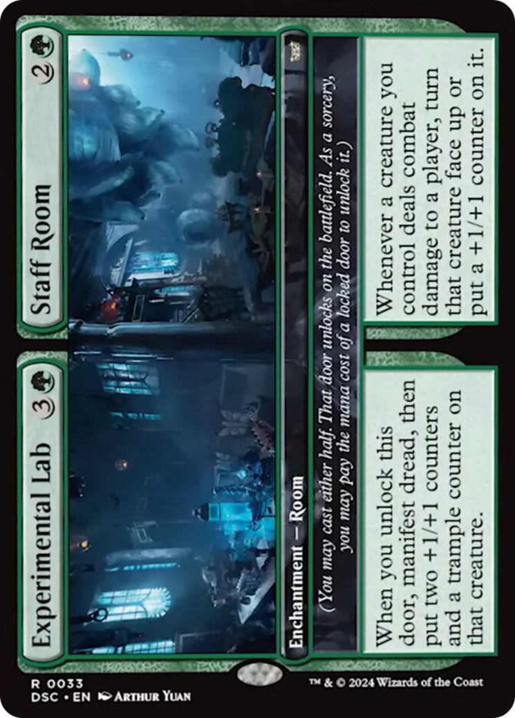 Experimental Lab // Staff Room [Duskmourn: House of Horror Commander] | Exor Games Bridgewater