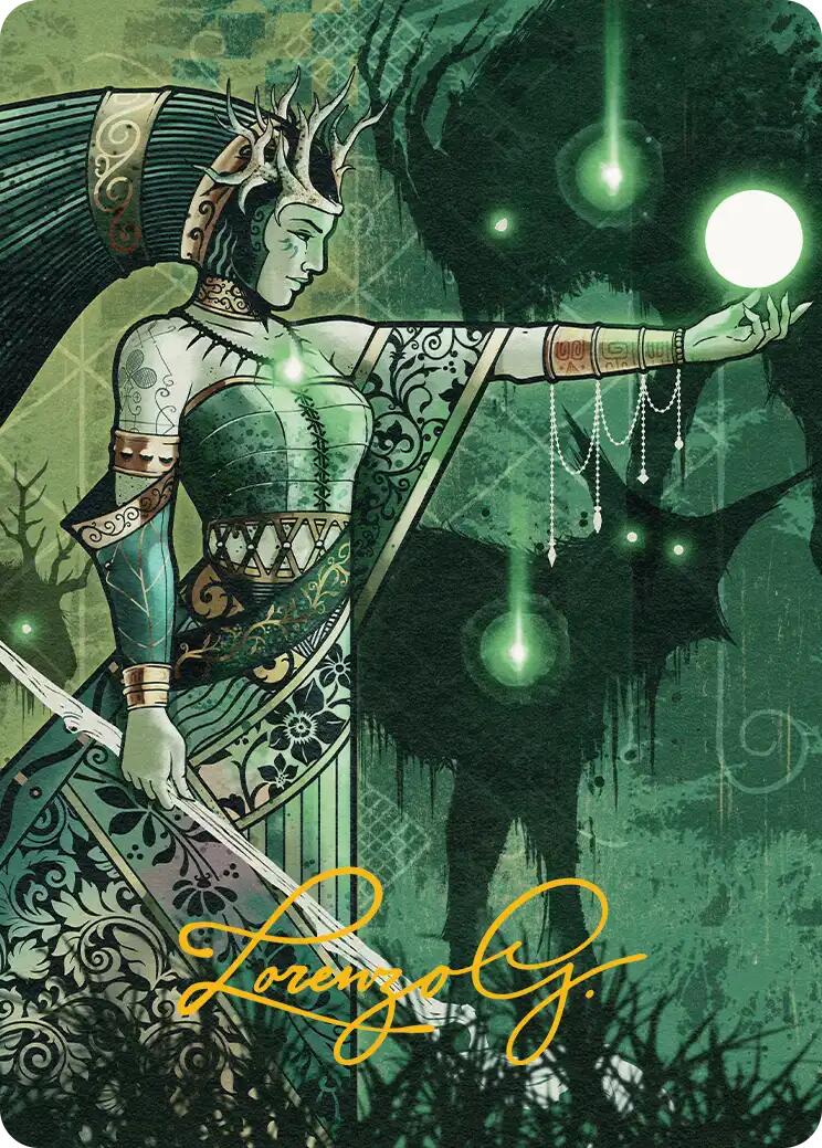 Shamanic Revelation Art Card (Gold-Stamped Signature) [Secrets of Strixhaven Art Series] | Exor Games Bridgewater