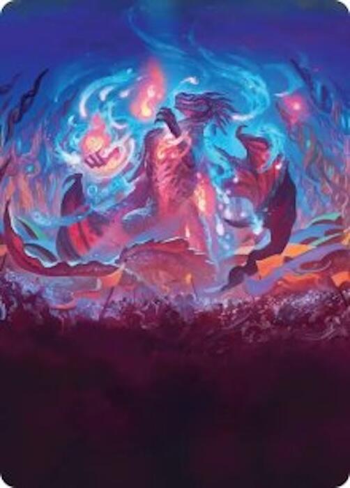 Prismari, the Inspiration Art Card [Secrets of Strixhaven Art Series] | Exor Games Bridgewater