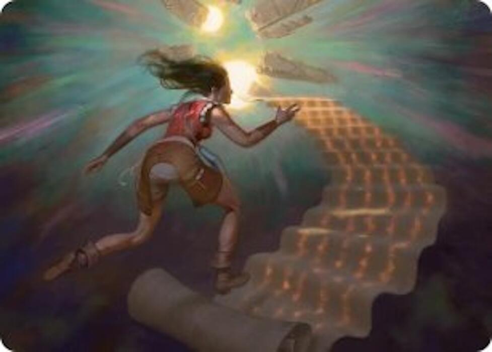 Pursue the Past Art Card [Secrets of Strixhaven Art Series] | Exor Games Bridgewater