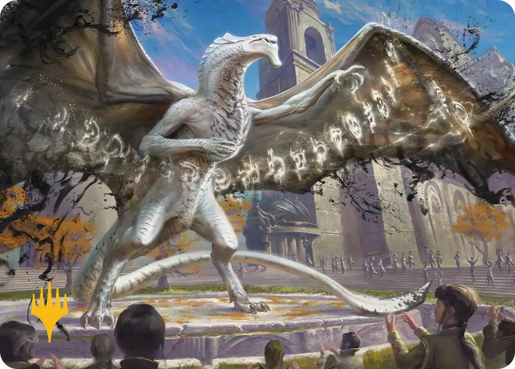 Silverquill, the Disputant Art Card (Gold-Stamped Planeswalker Symbol) [Secrets of Strixhaven Art Series] | Exor Games Bridgewater