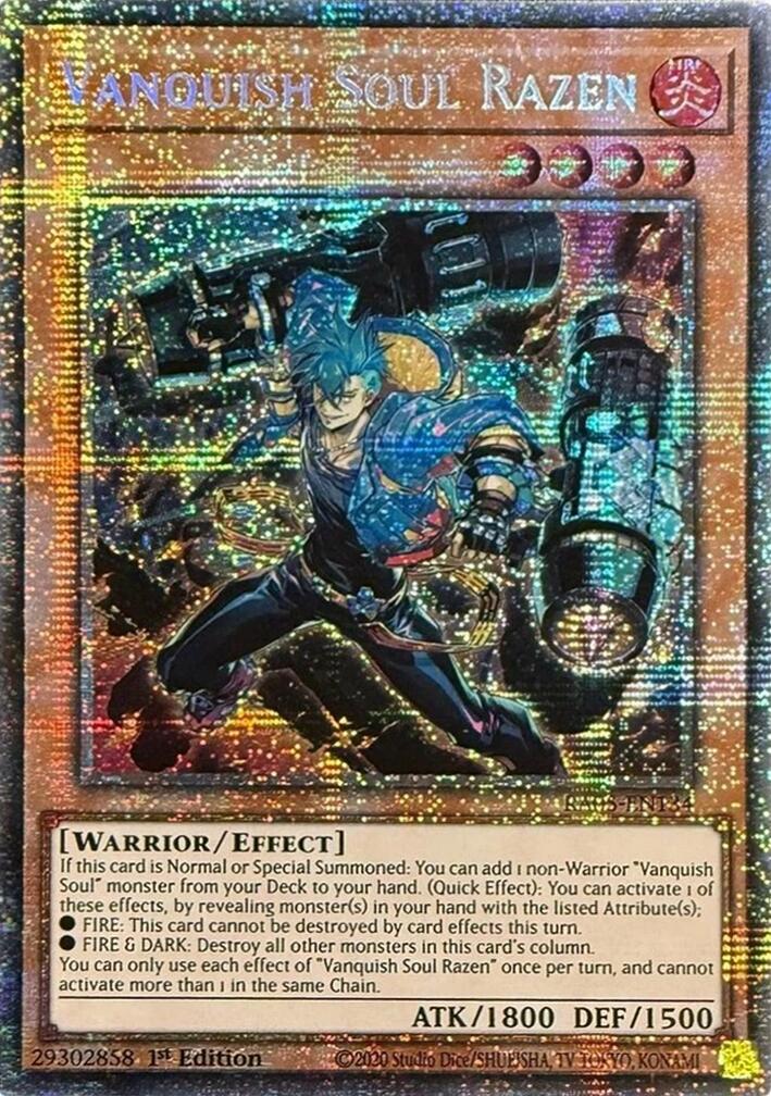 Vanquish Soul Razen (Starlight Rare) [RA05-EN134] Starlight Rare | Exor Games Bridgewater