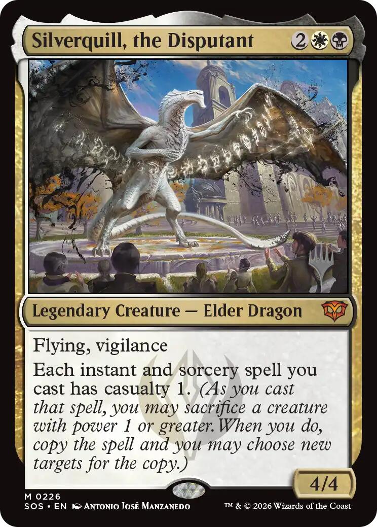 Silverquill, the Disputant [Secrets of Strixhaven Promos] | Exor Games Bridgewater