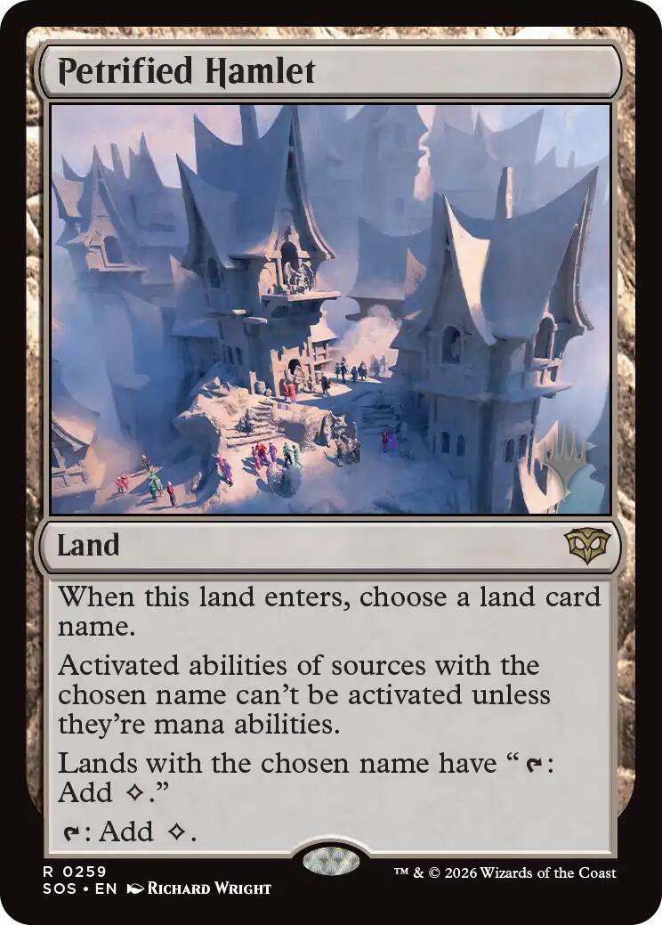 Petrified Hamlet [Secrets of Strixhaven Promos] | Exor Games Bridgewater