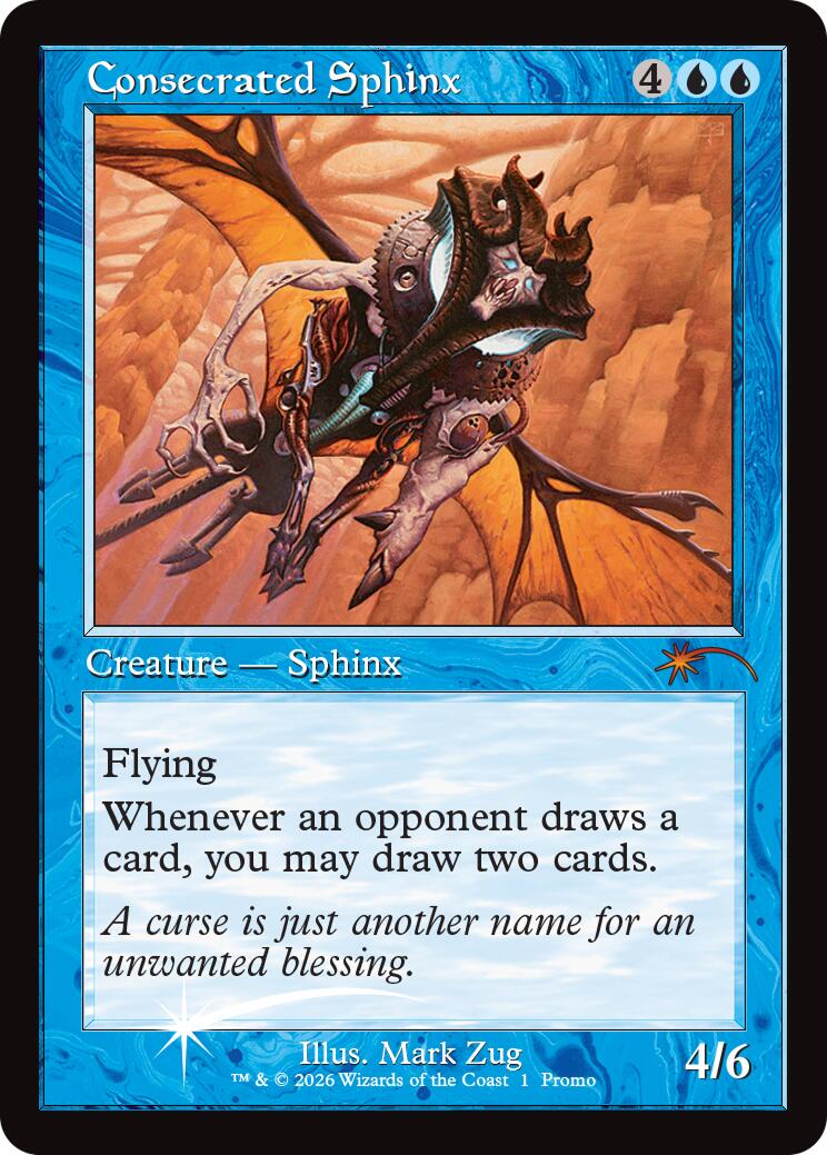 Consecrated Sphinx (Retro Frame) [MagicFest 2025] | Exor Games Bridgewater