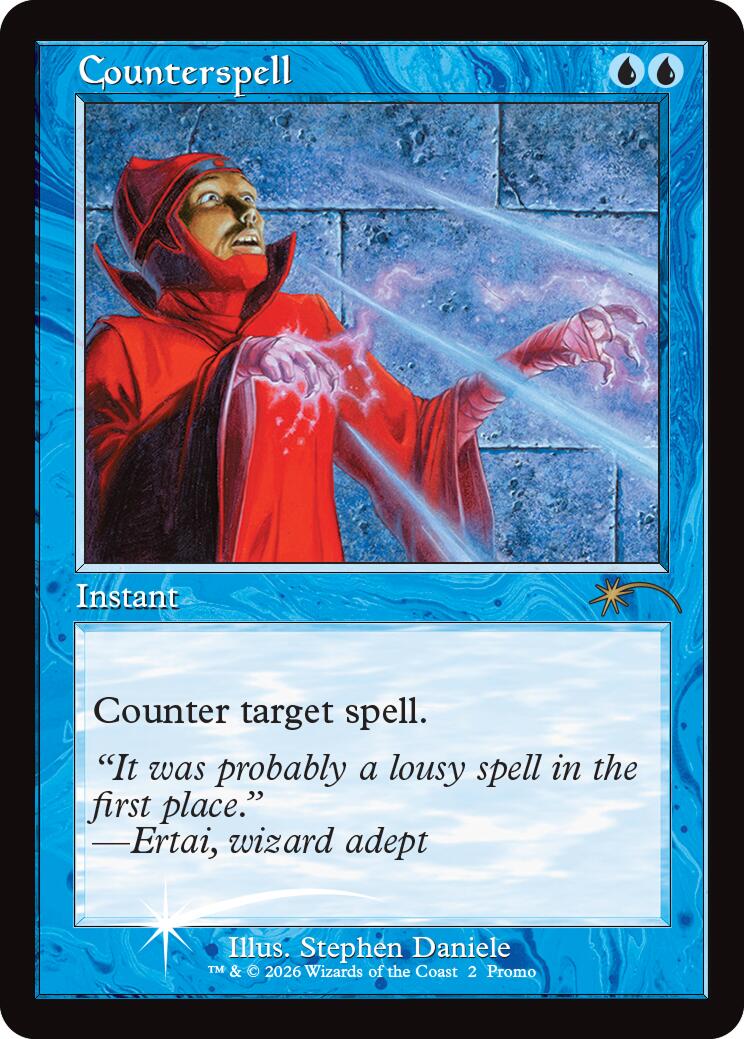 Counterspell (Retro Frame) [MagicFest 2025] | Exor Games Bridgewater