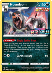 Houndoom (SWSH090) (Prerelease Promo) [Sword & Shield: Black Star Promos] | Exor Games Bridgewater