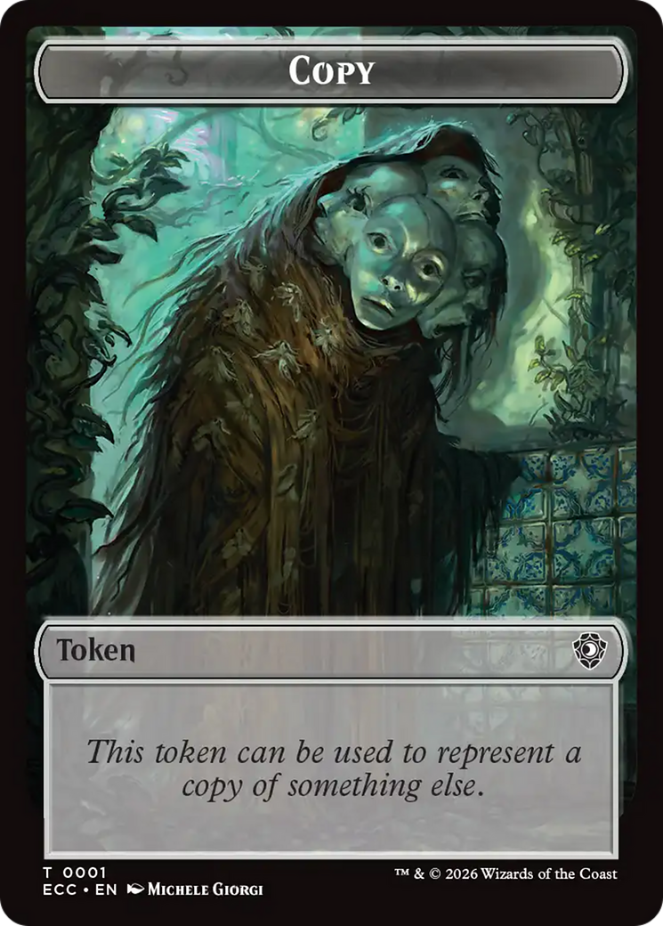 Treasure // Copy Double-Sided Token [Lorwyn Eclipsed Tokens] | Exor Games Bridgewater