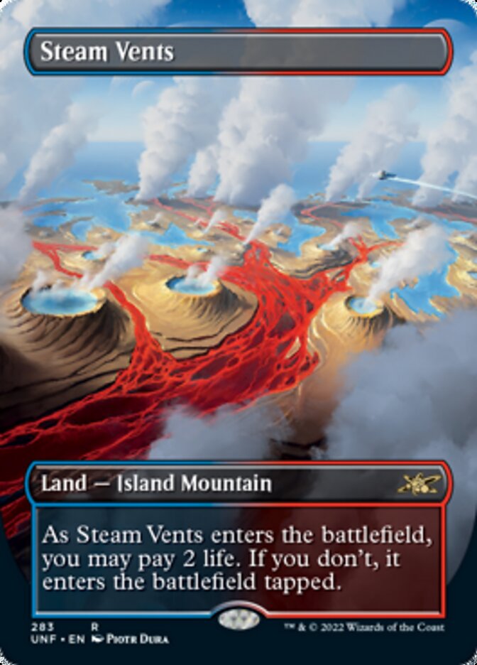 Steam Vents (Borderless) [Unfinity] | Exor Games Bridgewater