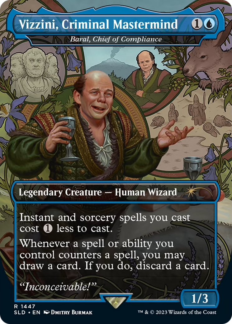 Vizzini, Criminal Mastermind - Baral, Chief of Compliance [Secret Lair Drop Series] | Exor Games Bridgewater