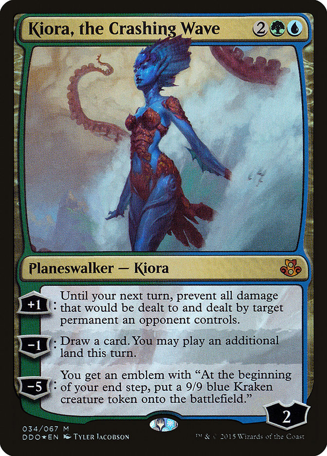 Kiora, the Crashing Wave [Duel Decks: Elspeth vs. Kiora] | Exor Games Bridgewater