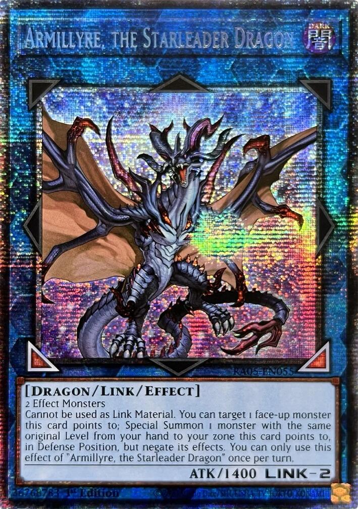 Armillyre, the Starleader Dragon (Starlight Rare) [RA05-EN055] Starlight Rare | Exor Games Bridgewater