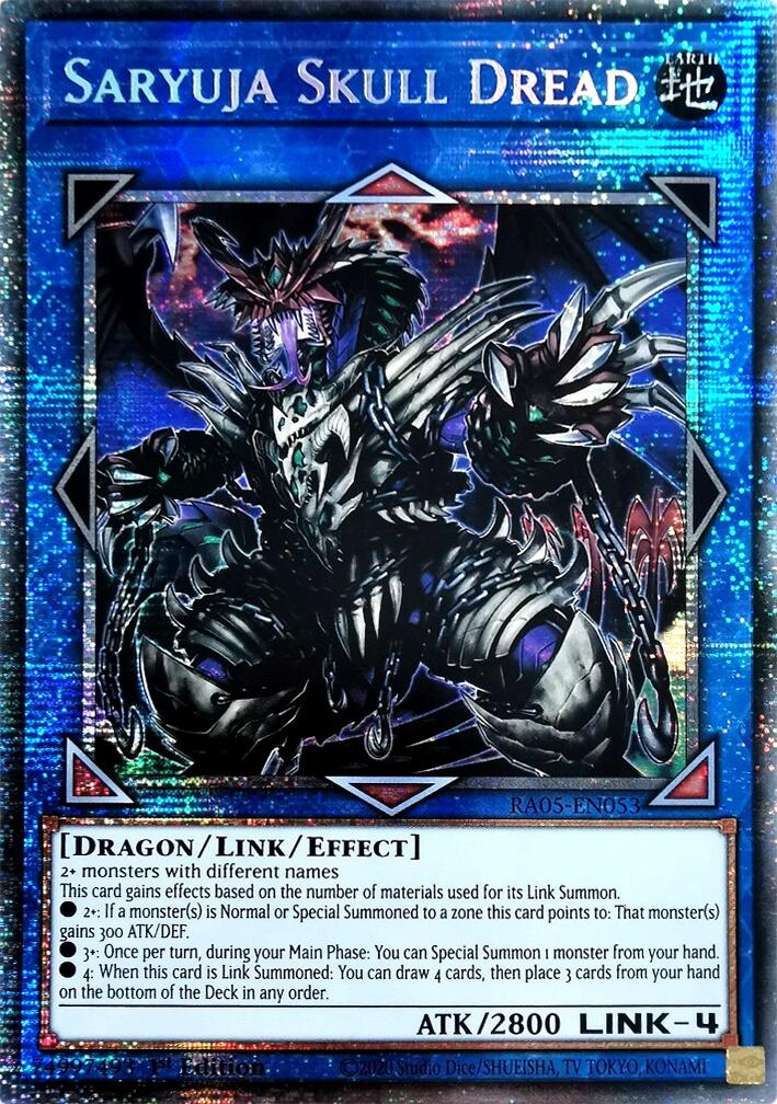 Saryuja Skull Dread (Starlight Rare) [RA05-EN053] Starlight Rare | Exor Games Bridgewater