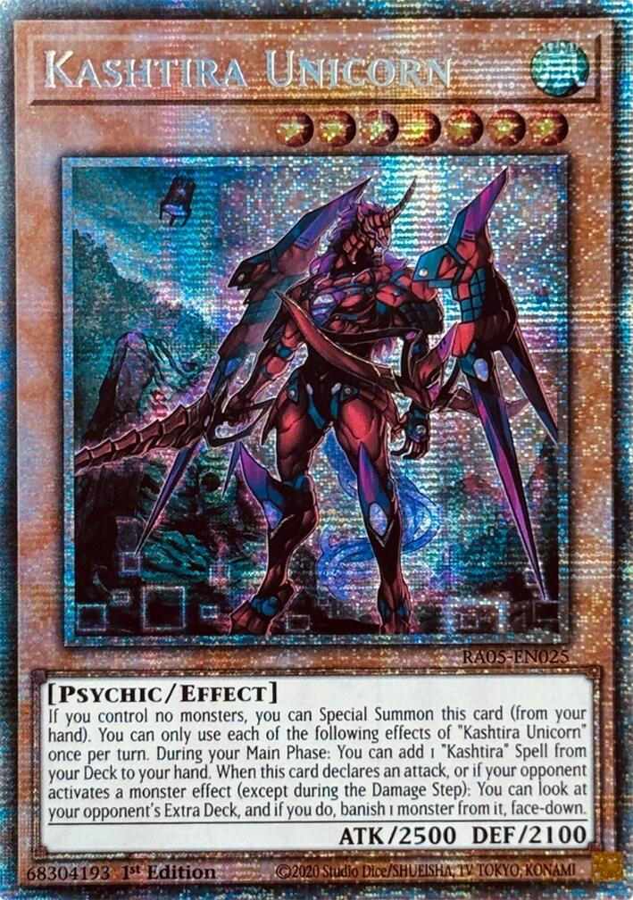 Kashtira Unicorn (Starlight Rare) [RA05-EN025] Starlight Rare | Exor Games Bridgewater