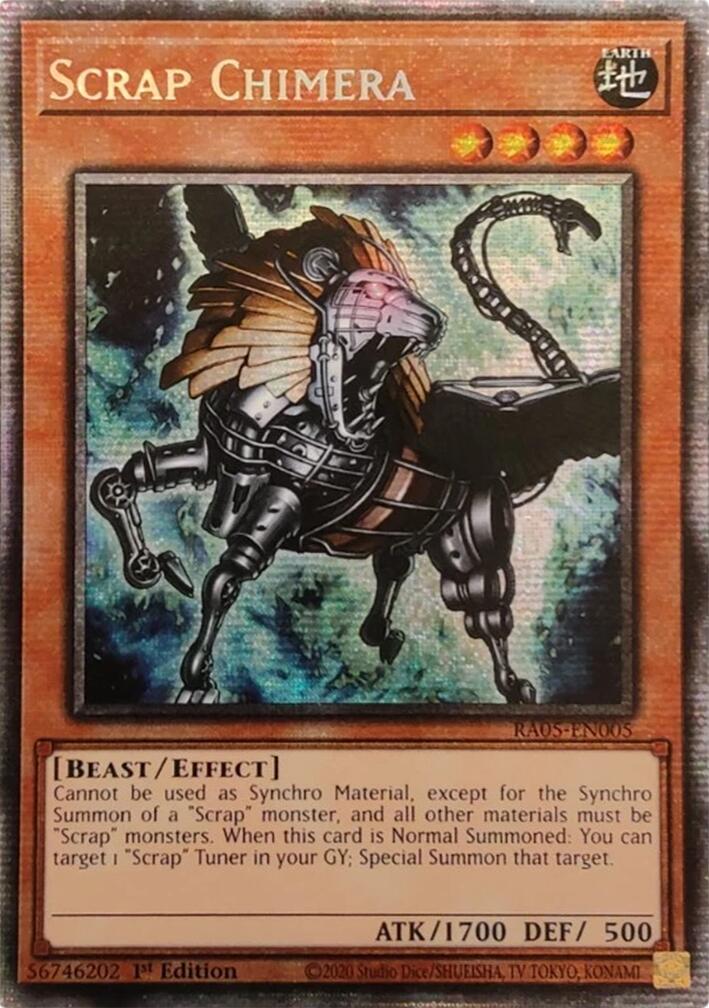 Scrap Chimera (Starlight Rare) [RA05-EN005] Starlight Rare | Exor Games Bridgewater