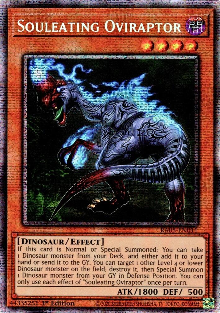 Souleating Oviraptor (Starlight Rare) [RA05-EN011] Starlight Rare | Exor Games Bridgewater