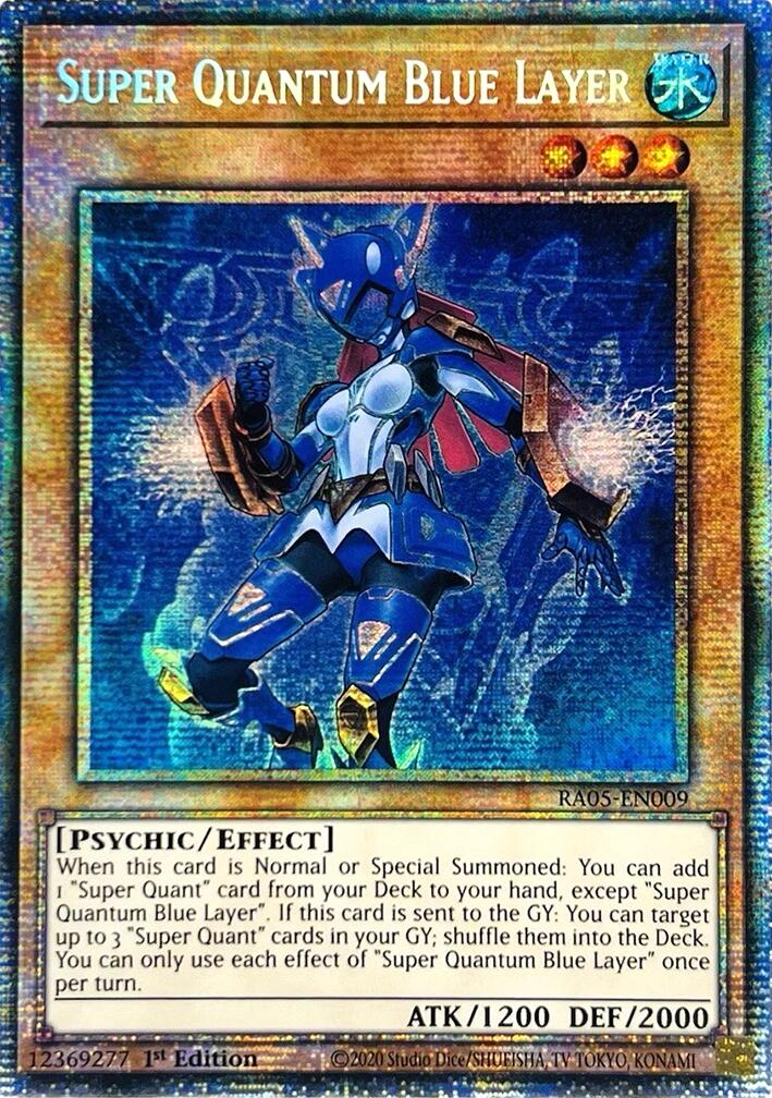 Super Quantum Blue Layer (Starlight Rare) [RA05-EN009] Starlight Rare | Exor Games Bridgewater