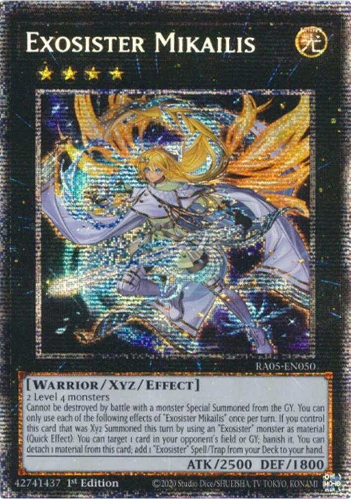 Exosister Mikailis (Starlight Rare) [RA05-EN050] Starlight Rare | Exor Games Bridgewater