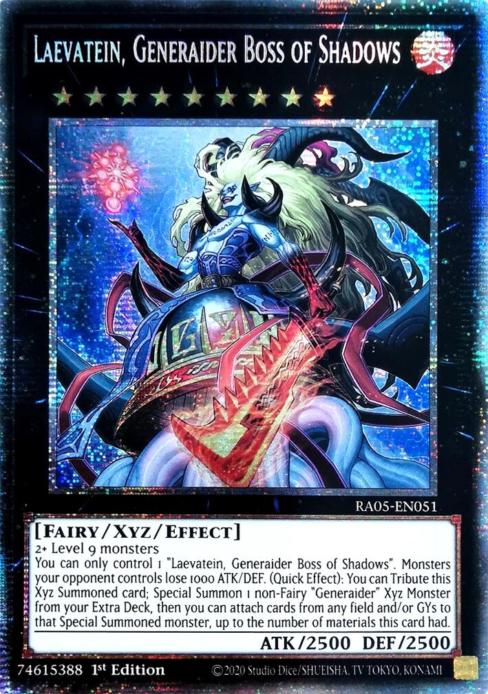 Laevatein, Generaider Boss of Shadows (Starlight Rare) [RA05-EN051] Starlight Rare | Exor Games Bridgewater
