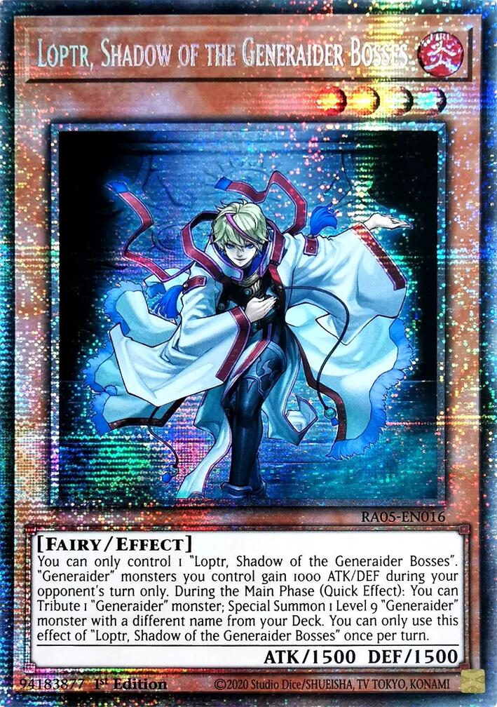 Loptr, Shadow of the Generaider Bosses (Starlight Rare) [RA05-EN016] Starlight Rare | Exor Games Bridgewater