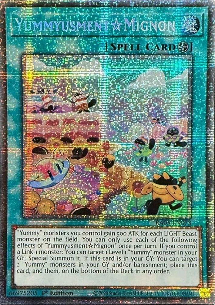 YummyusmentMignon (Starlight Rare) [RA05-EN073] Starlight Rare | Exor Games Bridgewater