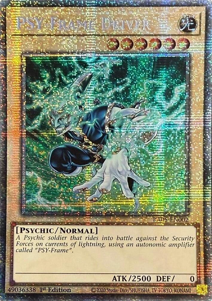 PSY-Frame Driver (Starlight Rare) [RA05-EN002] Starlight Rare | Exor Games Bridgewater