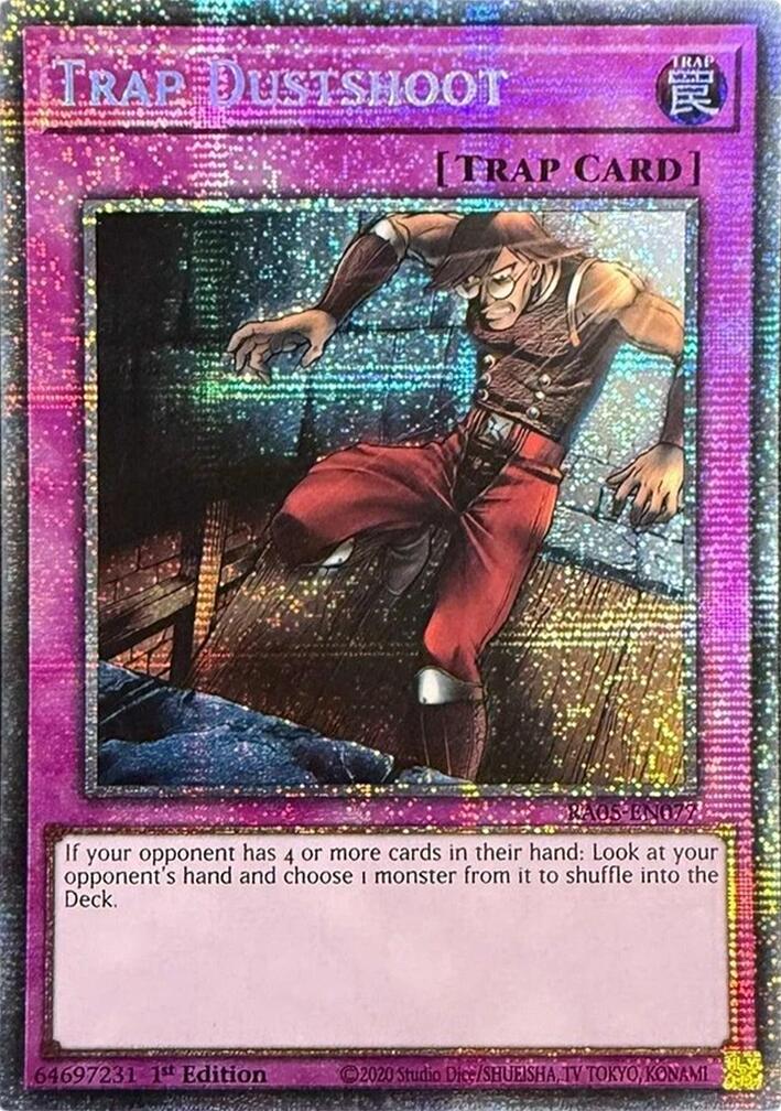 Trap Dustshoot (Starlight Rare) [RA05-EN077] Starlight Rare | Exor Games Bridgewater