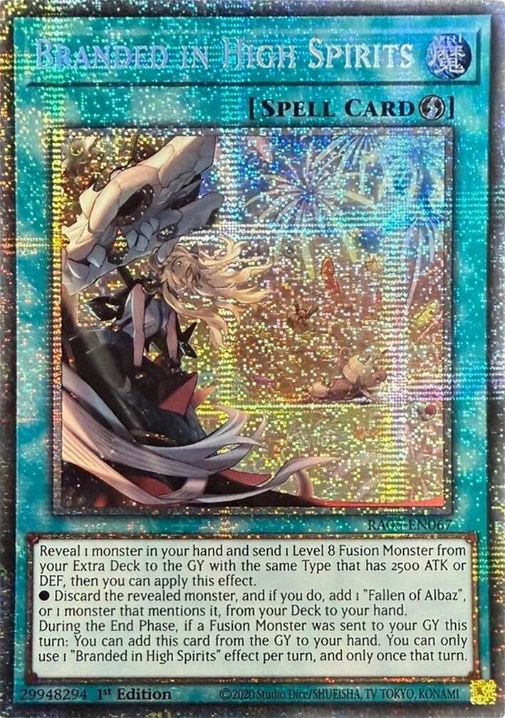 Branded in High Spirits (Starlight Rare) [RA05-EN067] Starlight Rare | Exor Games Bridgewater