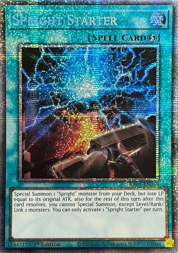 Spright Starter (Starlight Rare) [RA05-EN068] Starlight Rare | Exor Games Bridgewater