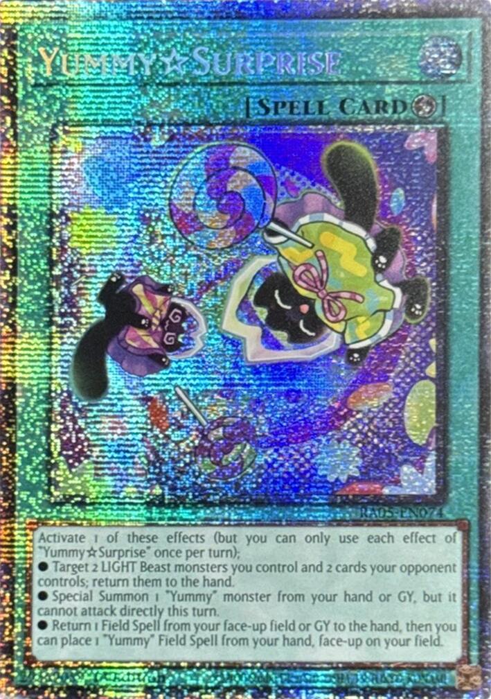 YummySurprise (Starlight Rare) [RA05-EN074] Starlight Rare | Exor Games Bridgewater