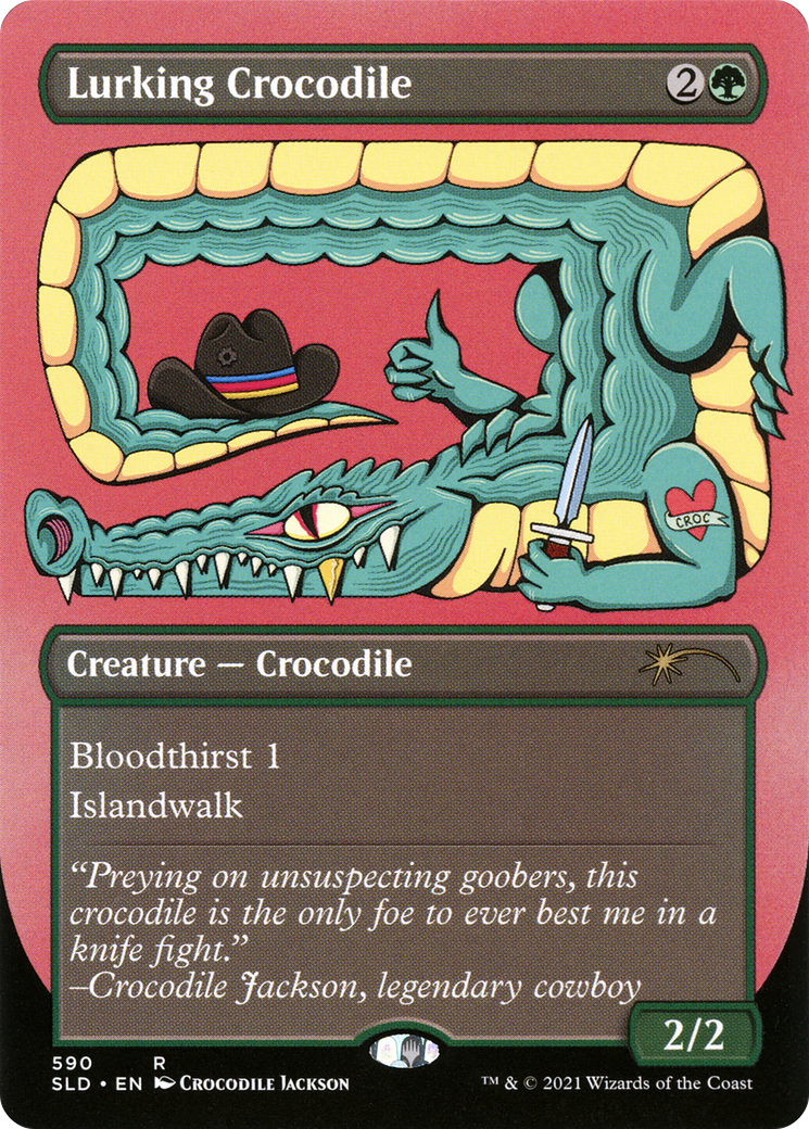 Lurking Crocodile [Secret Lair Drop Promos] | Exor Games Bridgewater