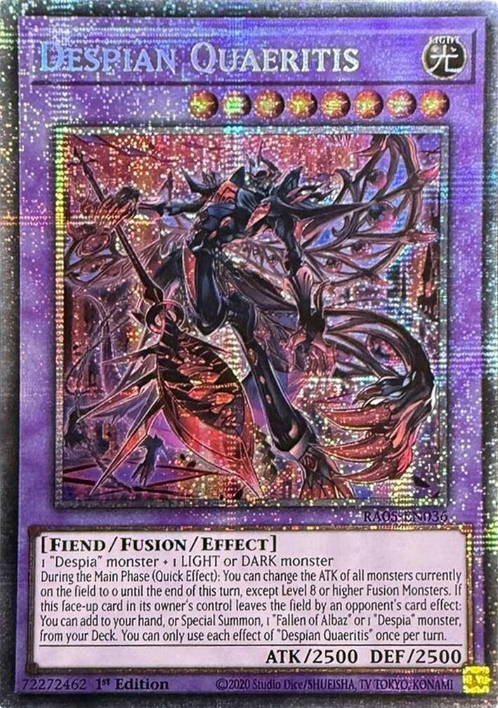 Despian Quaeritis (Starlight Rare) [RA05-EN036] Starlight Rare | Exor Games Bridgewater