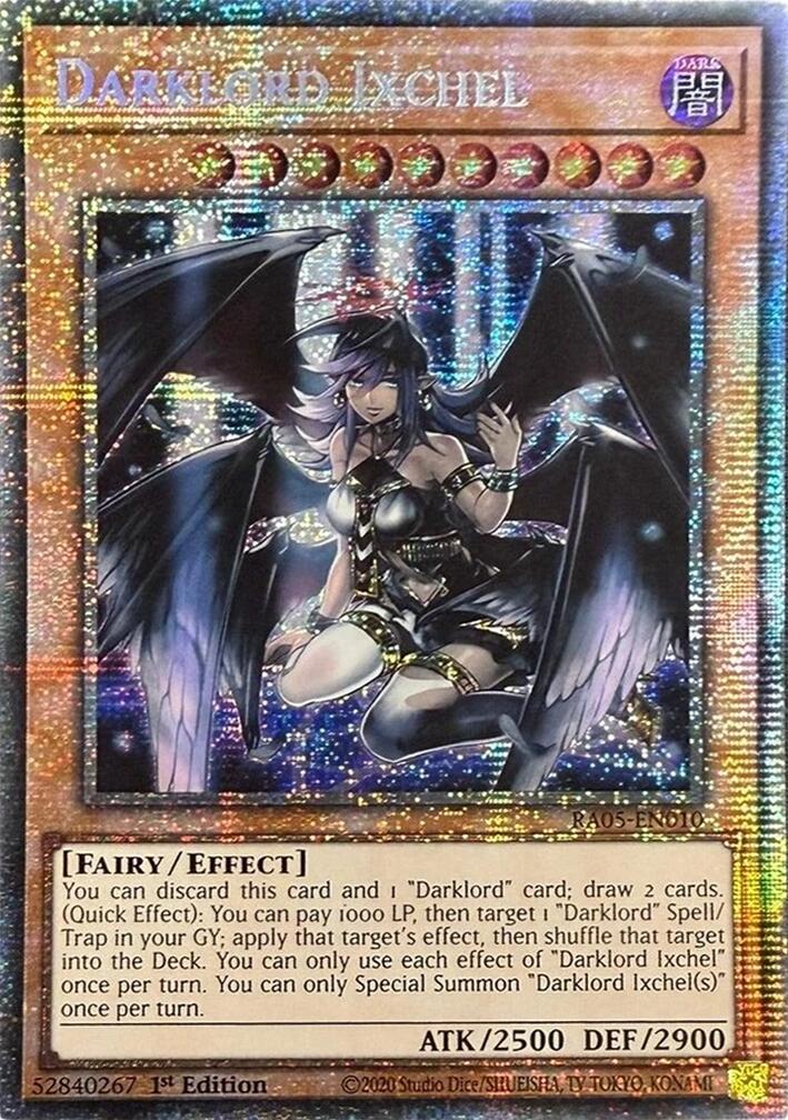 Darklord Ixchel (Starlight Rare) [RA05-EN010] Starlight Rare | Exor Games Bridgewater