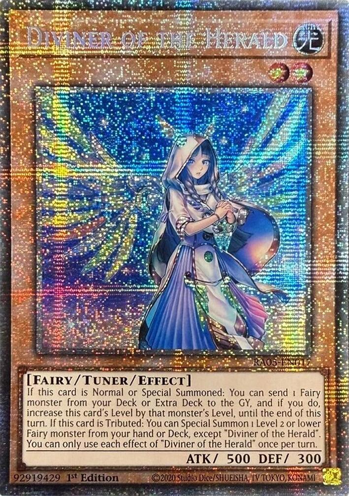 Diviner of the Herald (Starlight Rare) [RA05-EN017] Starlight Rare | Exor Games Bridgewater