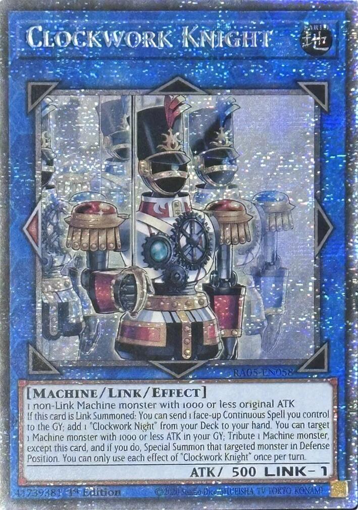 Clockwork Knight (Starlight Rare) [RA05-EN058] Starlight Rare | Exor Games Bridgewater