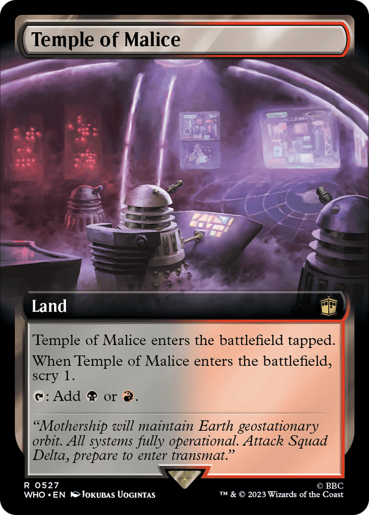 Temple of Malice (Extended Art) [Doctor Who] | Exor Games Bridgewater