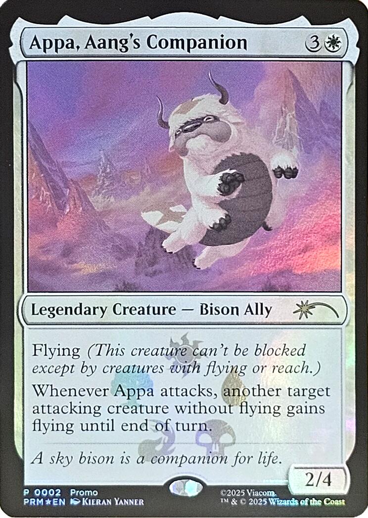Appa, Aang's Companion [Media Promos] | Exor Games Bridgewater