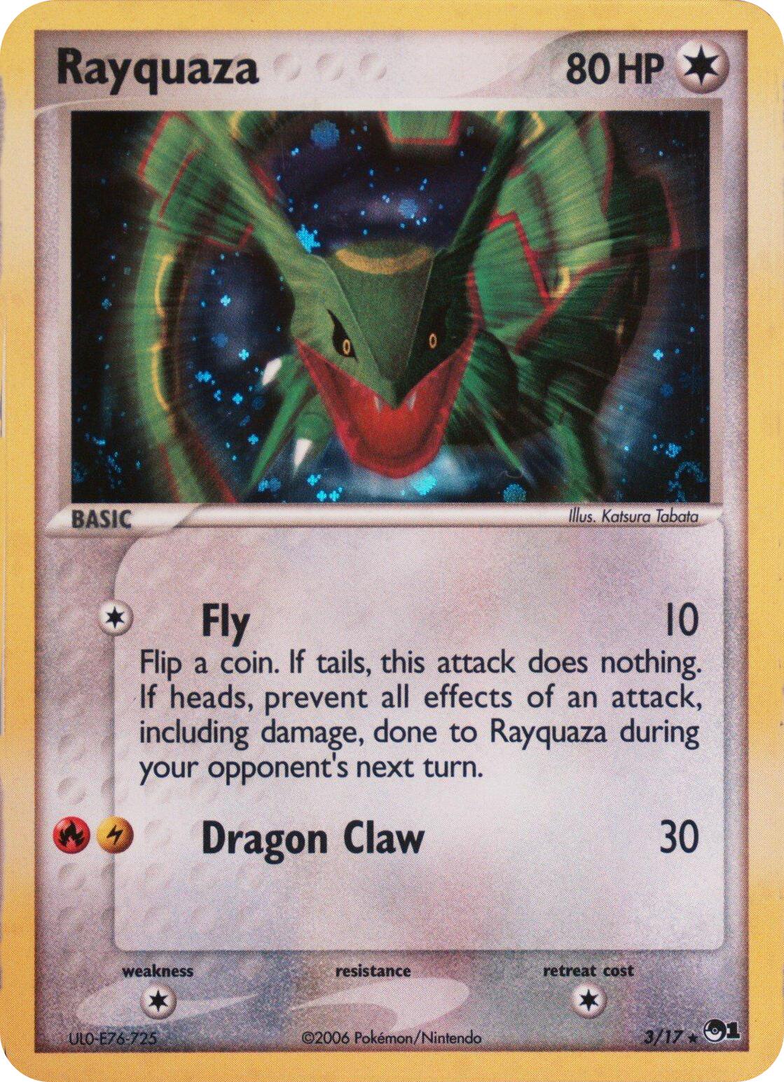 Rayquaza (003/017) (2006) [Miscellaneous Cards] | Exor Games Bridgewater