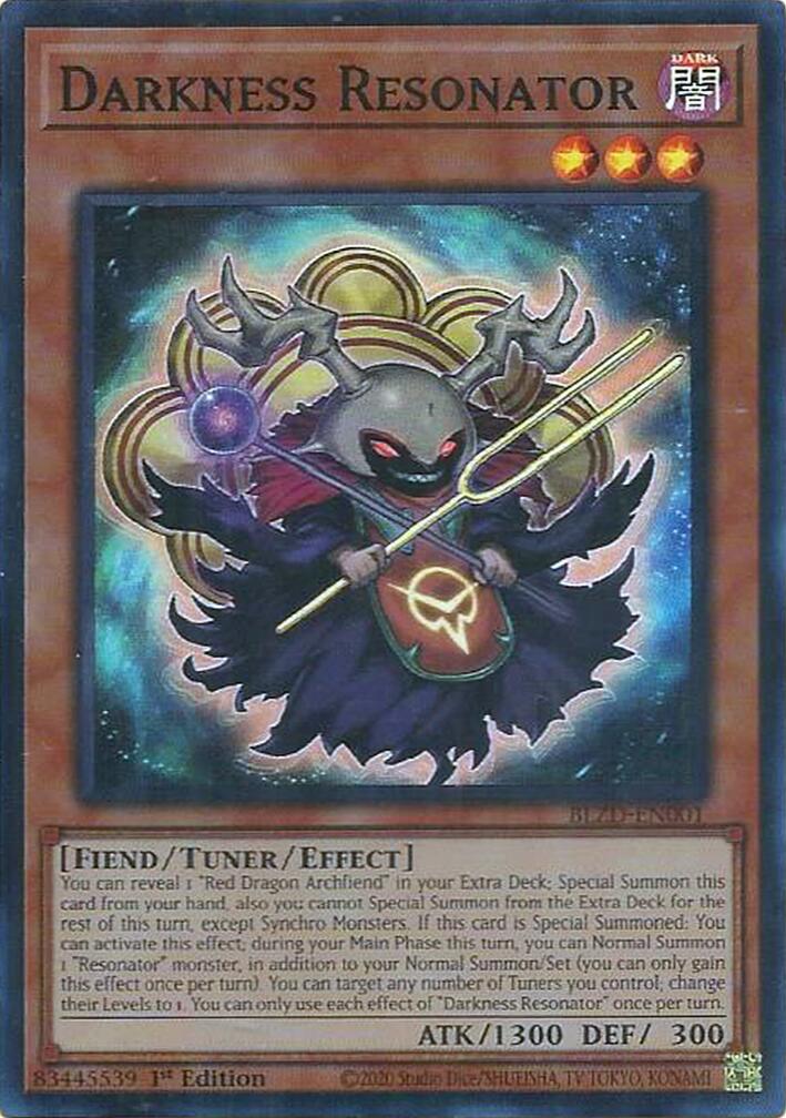 Darkness Resonator [BLZD-EN001] Super Rare | Exor Games Bridgewater