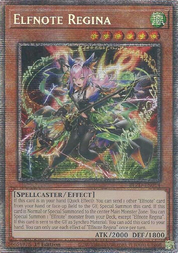 Elfnote Regina (Starlight Rare) [BLZD-EN014] Starlight Rare | Exor Games Bridgewater