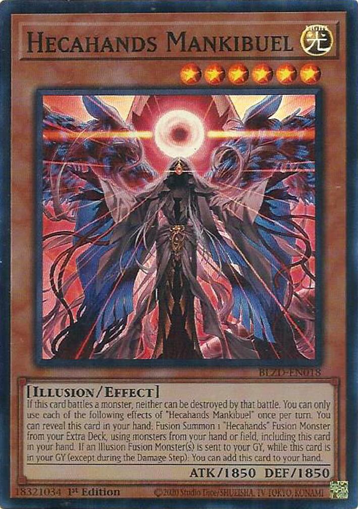 Hecahands Mankibuel [BLZD-EN018] Super Rare | Exor Games Bridgewater