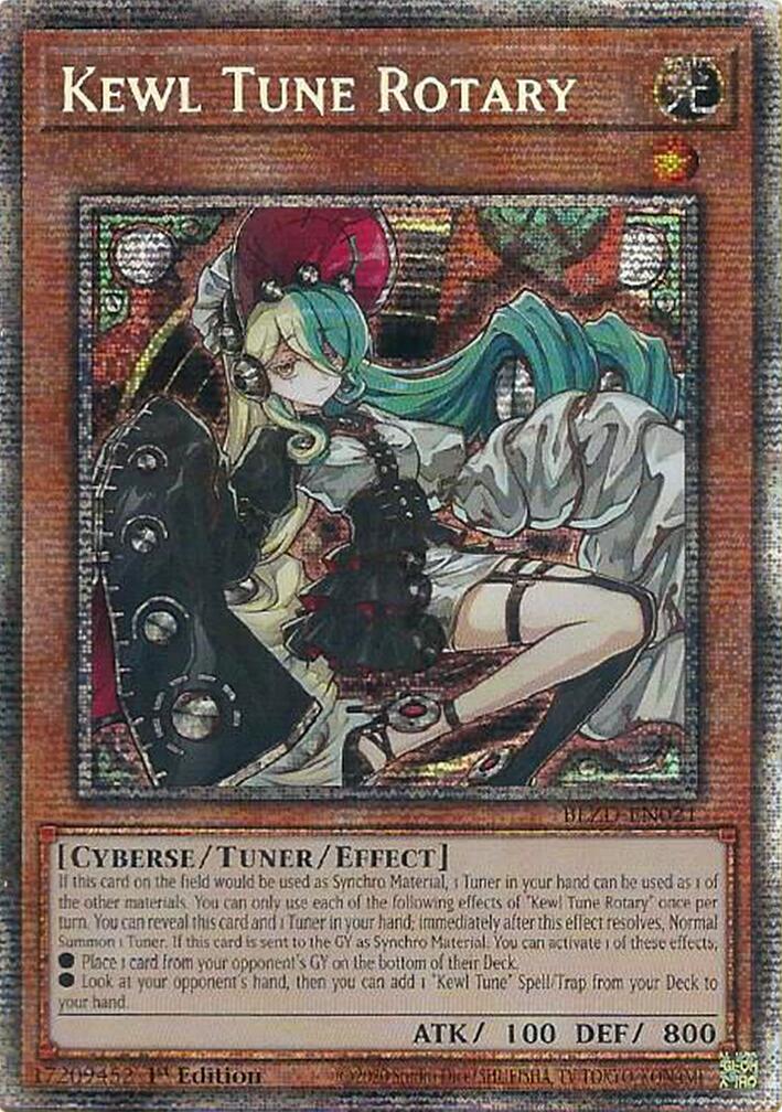 Kewl Tune Rotary (Starlight Rare) [BLZD-EN021] Starlight Rare | Exor Games Bridgewater