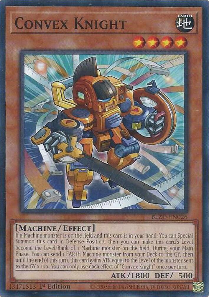 Convex Knight [BLZD-EN026] Common | Exor Games Bridgewater