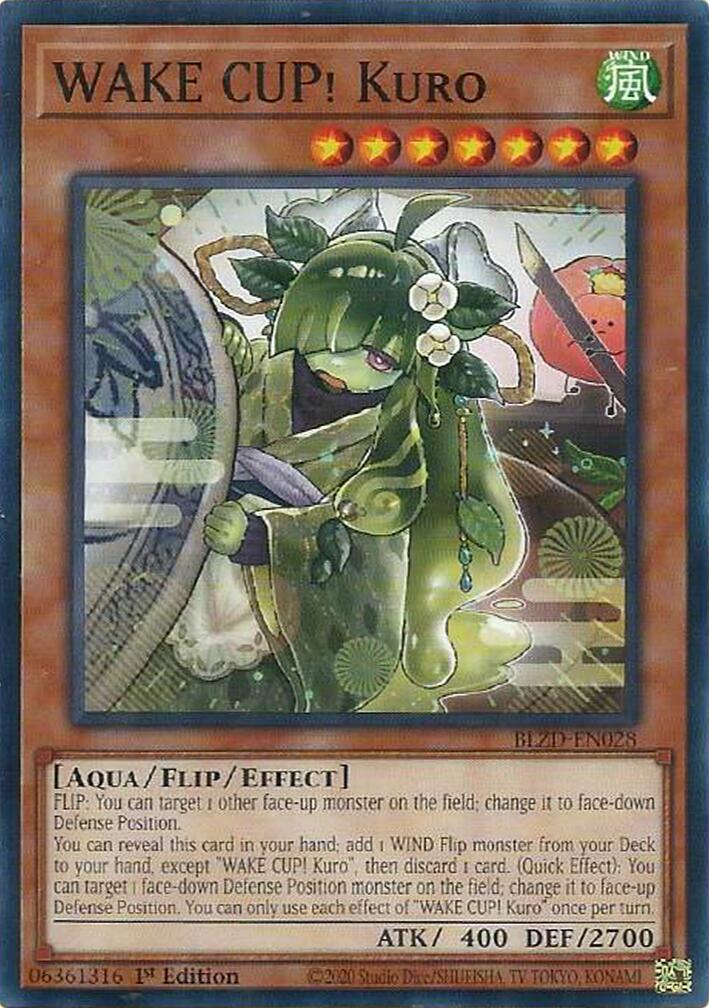 WAKE CUP! Kuro [BLZD-EN028] Common | Exor Games Bridgewater