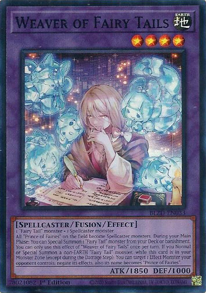 Weaver of Fairy Tails [BLZD-EN033] Super Rare | Exor Games Bridgewater