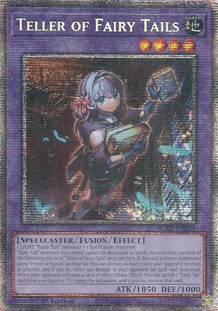 Teller of Fairy Tails (Starlight Rare) [BLZD-EN034] Starlight Rare | Exor Games Bridgewater