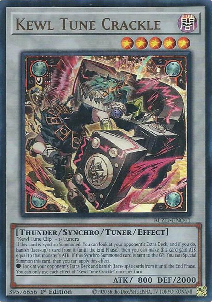 Kewl Tune Crackle [BLZD-EN041] Ultra Rare | Exor Games Bridgewater