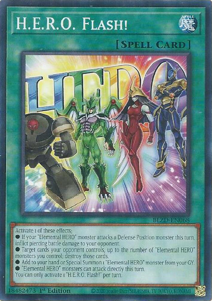 H.E.R.O. Flash! [BLZD-EN068] Common | Exor Games Bridgewater