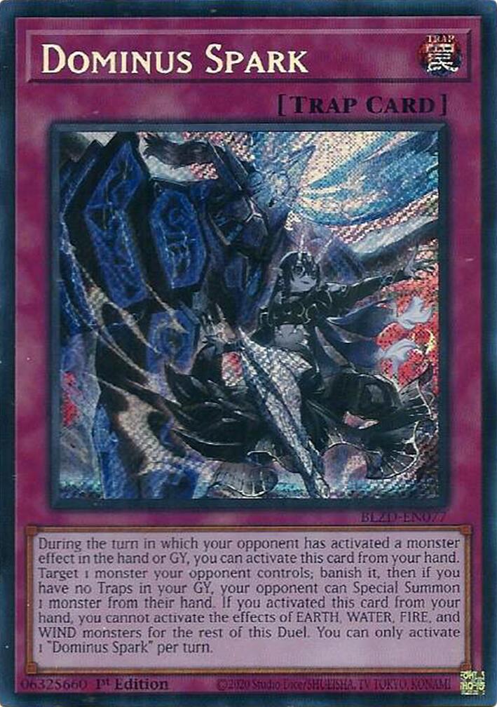 Dominus Spark [BLZD-EN077] Secret Rare | Exor Games Bridgewater