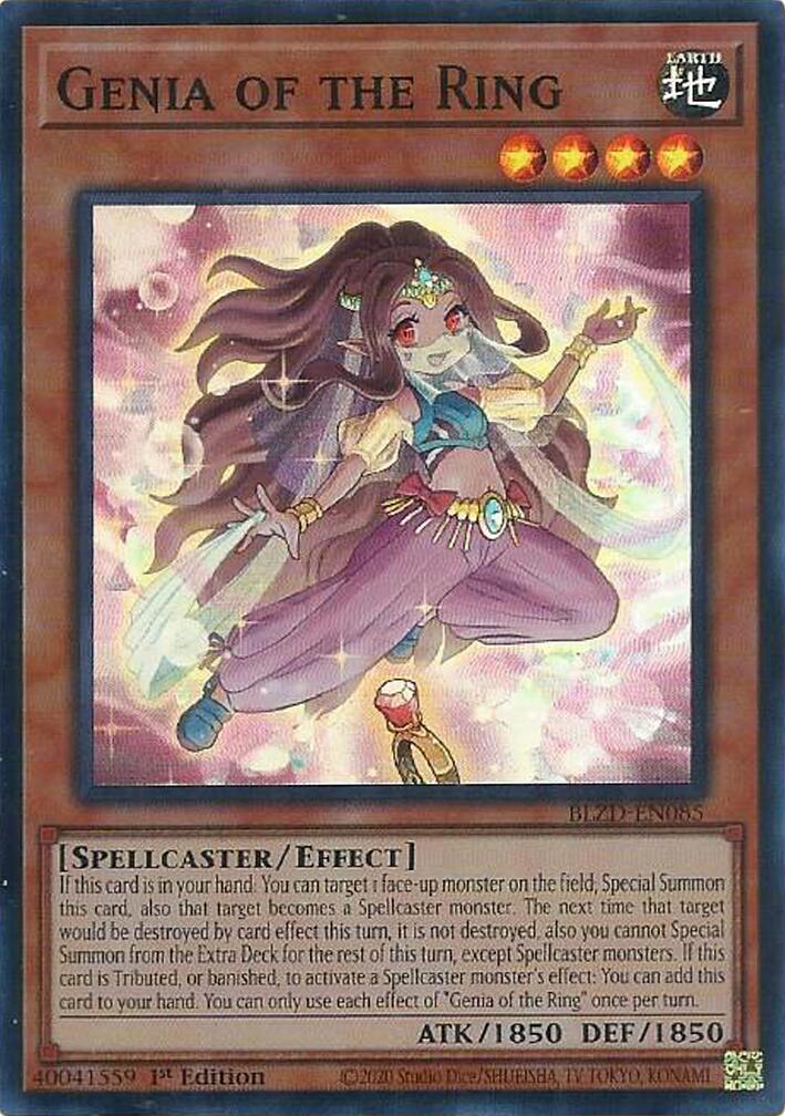 Genia of the Ring [BLZD-EN085] Super Rare | Exor Games Bridgewater